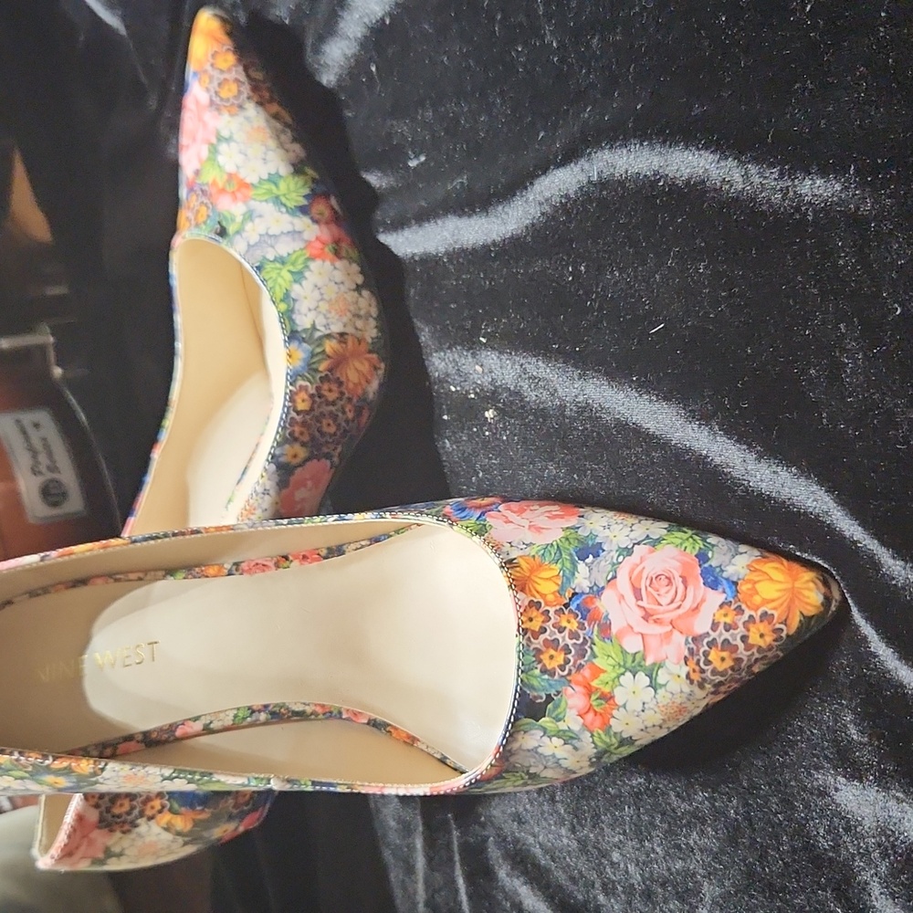 Nine West Floral Margot shoes